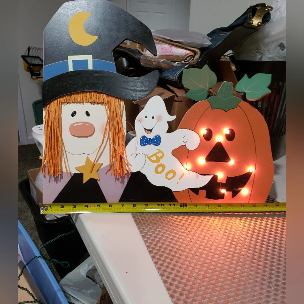 Halloween Witch and Ghost Kids Costume - Picture 3 of 11